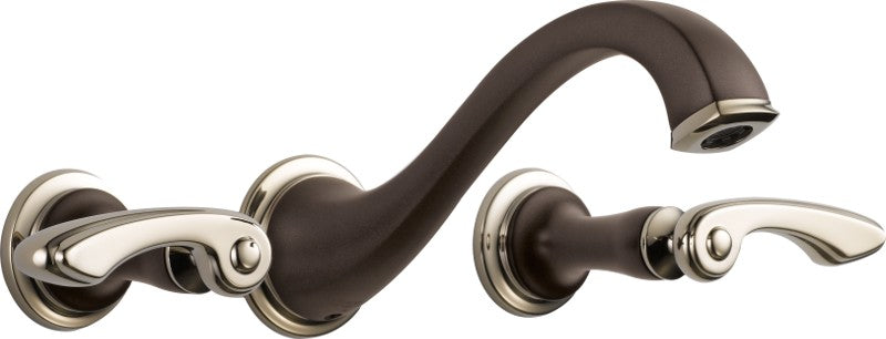 BRIZO CHARLOTTE 65885LF 2H WALL MT LAV - LHP