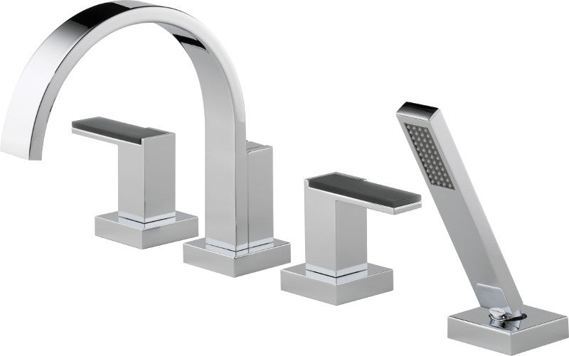BRIZO SIDERNA T67480 ROMAN TUB WITH HANDSHOWER