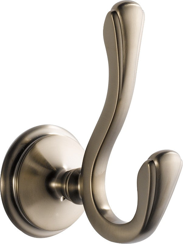BRIZO CHARLOTTE 693585 DOUBLE ROBE HOOK