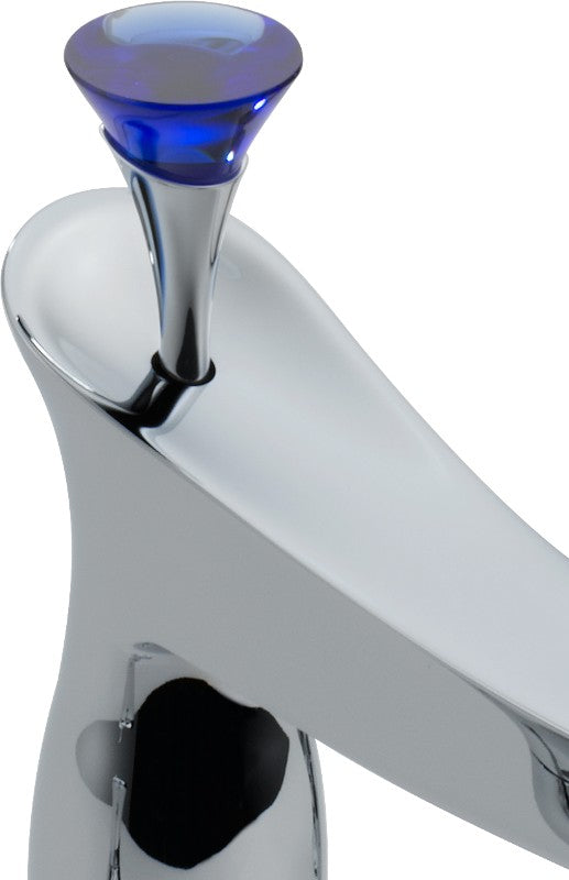 BRIZO RSVP RP48904 B-BLUE GLASS FINIAL ROMAN TUB RSVP
