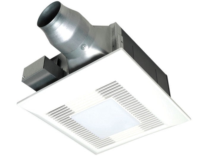 Panasonic FV-08-11VFL5 WhisperFitEZ 2 13 Watt GU24 Spiral CFLs 80-110 CFM Specification using 4 Duct 26.6 Watts 4.2 CFMWatt 1...