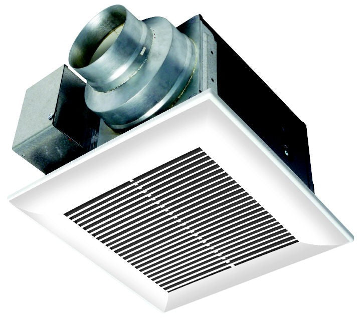 Panasonic FV-08VQ5 80 CFM: 14.7 Watts 5.8 CFMWatt: 0.3 sone