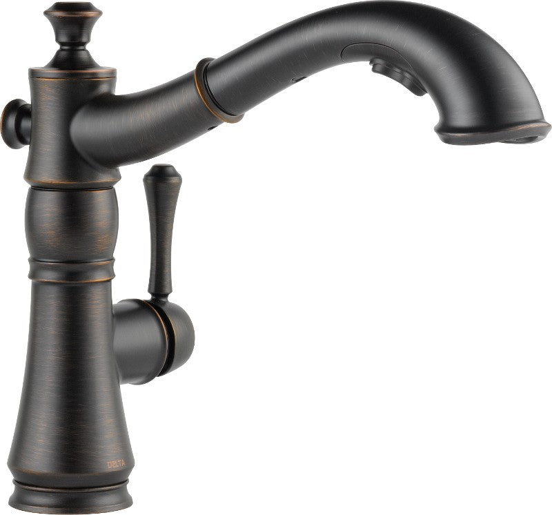 DELTA CASSIDY 4197-DST SINGLE HANDLE PULL-OUT KITCHEN FAUCET