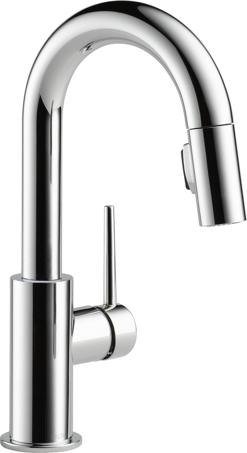 DELTA TRINSIC 9959-DST Pull-Down Bar/Prep Faucet