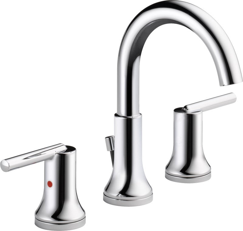 DELTA TRINSIC 3559-MPU-DST WIDESPREAD LAVATORY FAUCET W/ METAL POP-UP