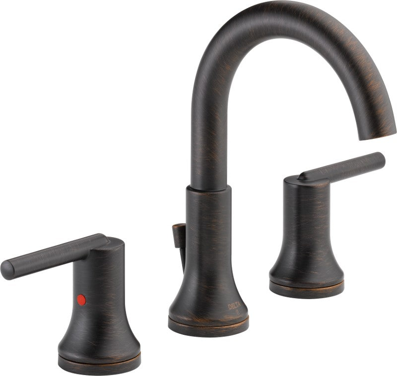 DELTA TRINSIC 3559-MPU-DST WIDESPREAD LAVATORY FAUCET W/ METAL POP-UP