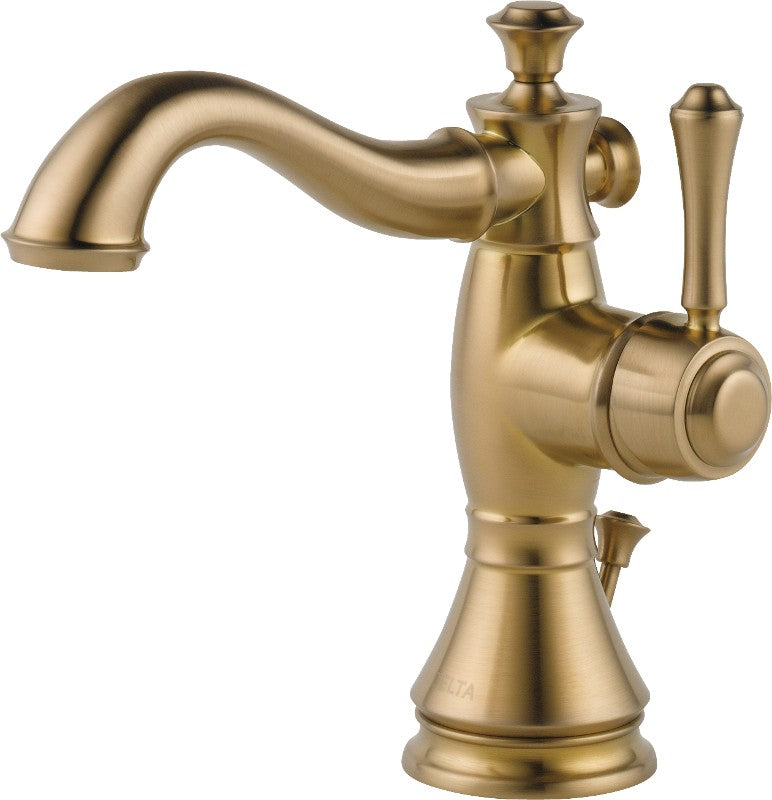 DELTA CASSIDY 597LF-MPU SINGLE HOLE - SINGLE HANDLE-4" PLATE/METAL POP-UP