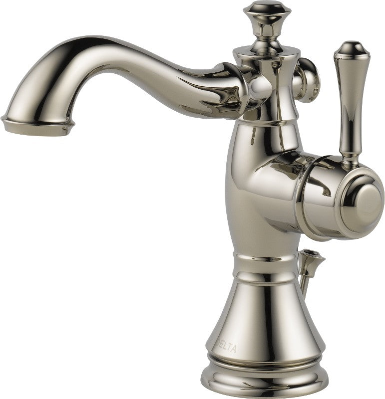 DELTA CASSIDY 597LF-MPU SINGLE HOLE - SINGLE HANDLE-4" PLATE/METAL POP-UP