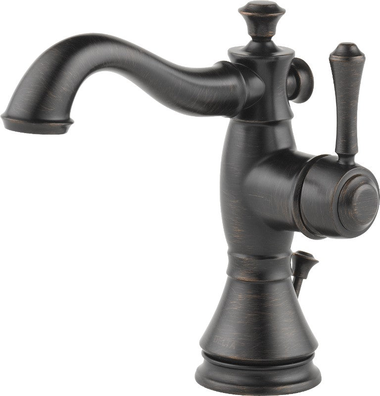 DELTA CASSIDY 597LF-MPU SINGLE HOLE - SINGLE HANDLE-4" PLATE/METAL POP-UP