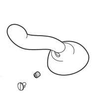 DELTA  RP46748 D-HANDLE & SET SCREW CR