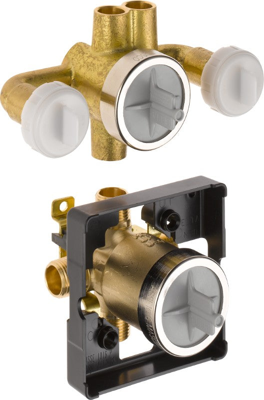 DELTA  R18000-XO JETTED XO SHOWER ROUGH IN VALV WITH 6-POSITION DIVERTER