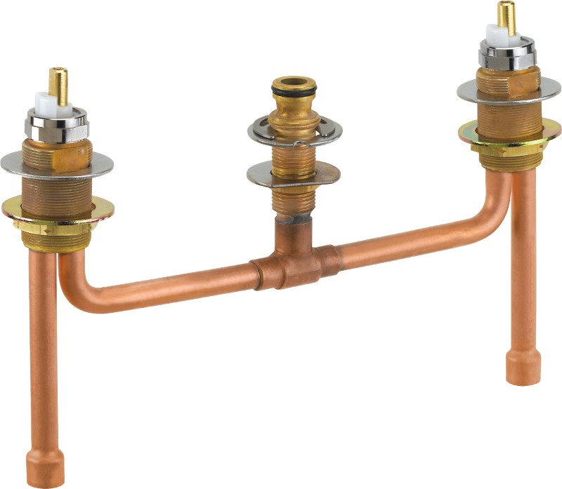 DELTA BUILDER SERIES R2709 FIXED CENTRE 3 PCE. RT ROUGH-IN