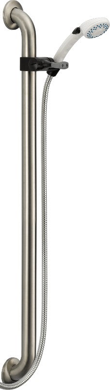 DELTA  52003-DS PB PAUSE HAND SHR W/ 36" WALL GB, SLIDE, 60" EXTENDIBLE HOSE