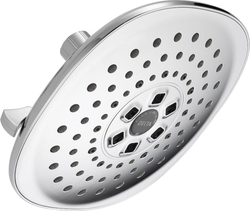 DELTA  52686 3 SETTING H2OKINETICS CONTEMPORARY RAINCAN SHOWERHEAD