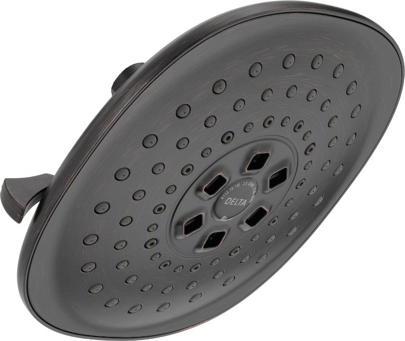 DELTA  52686 3 SETTING H2OKINETICS CONTEMPORARY RAINCAN SHOWERHEAD