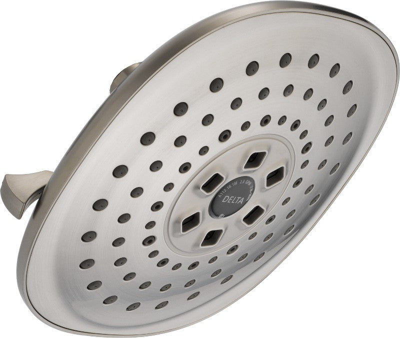DELTA  52686 3 SETTING H2OKINETICS CONTEMPORARY RAINCAN SHOWERHEAD