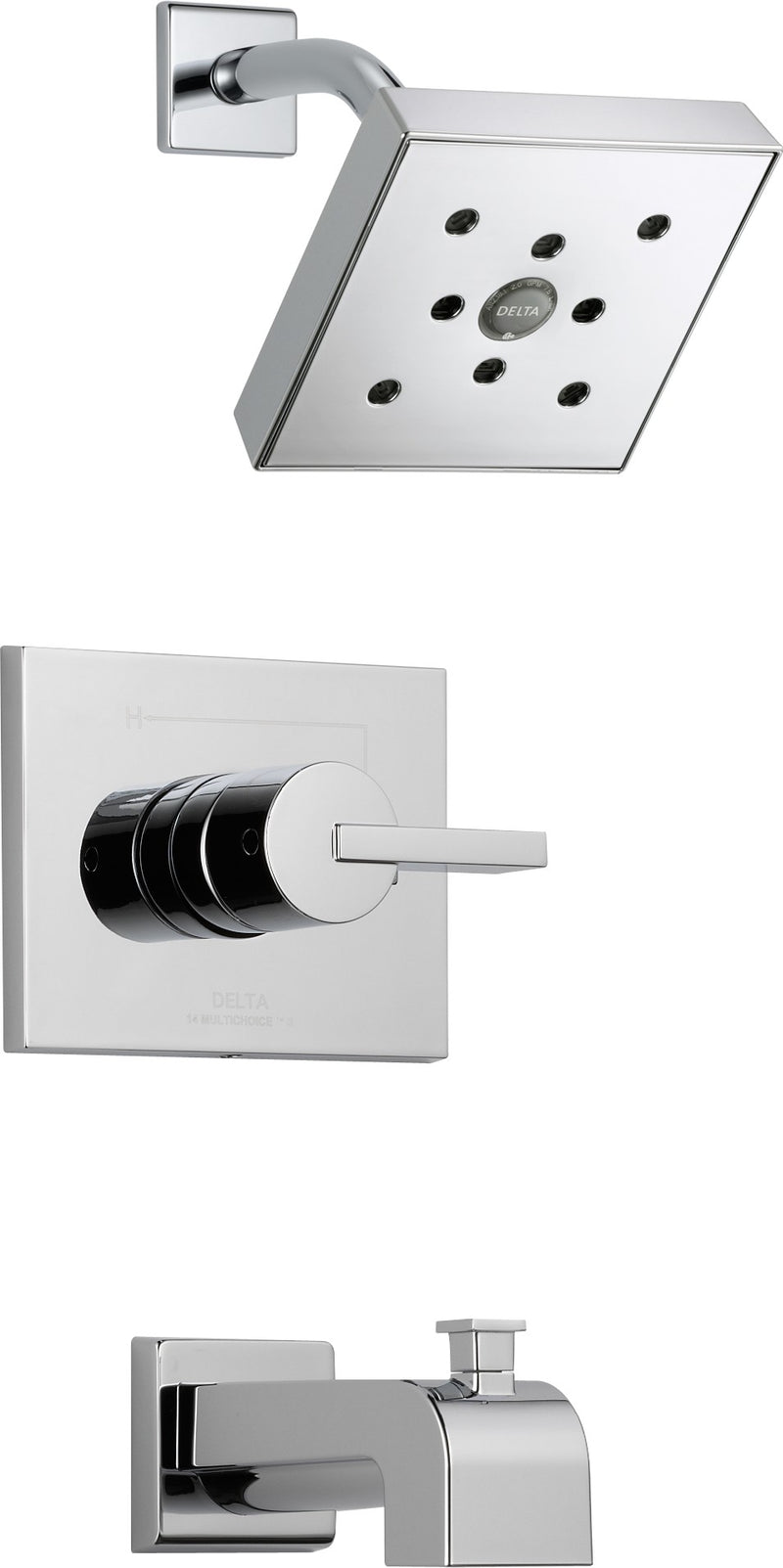 DELTA VERO T14453-H2O MONITOR(R) 14 SERIES TUB AND S