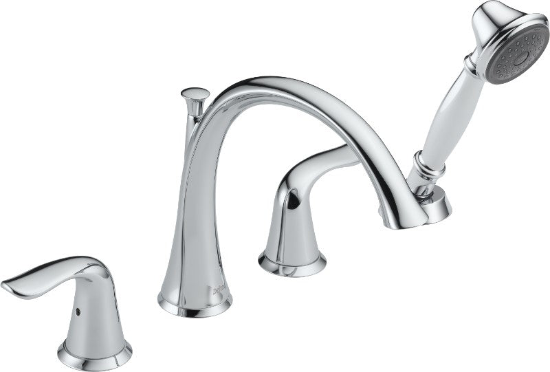 DELTA LAHARA T4738 2H ROMAN TUB FAUCET TRIM W/HS