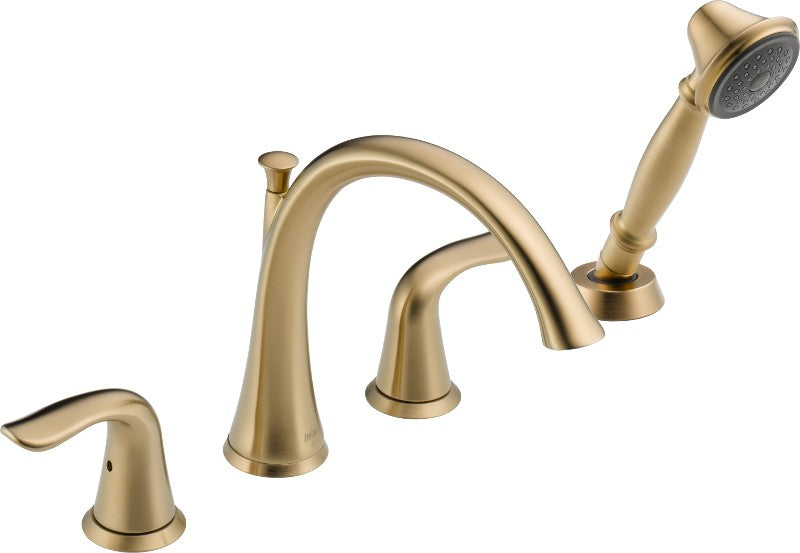 DELTA LAHARA T4738 2H ROMAN TUB FAUCET TRIM W/HS