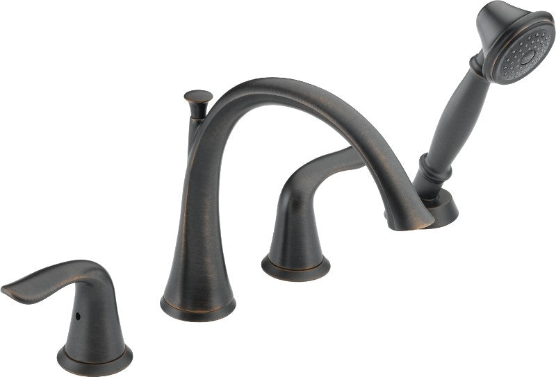DELTA LAHARA T4738 2H ROMAN TUB FAUCET TRIM W/HS