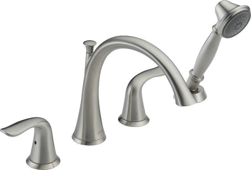 DELTA LAHARA T4738 2H ROMAN TUB FAUCET TRIM W/HS