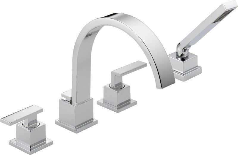 DELTA VERO T4753 Roman Tub With Handshower Trim
