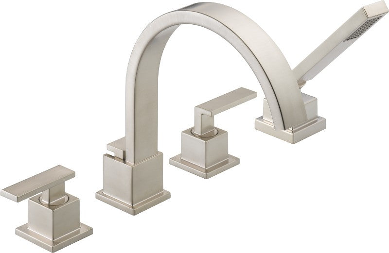 DELTA VERO T4753 Roman Tub With Handshower Trim