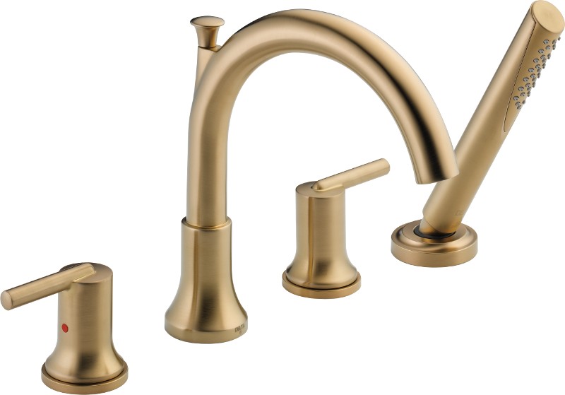 DELTA TRINSIC T4759 ROMAN TUB W/ HAND SHOWER TRIM