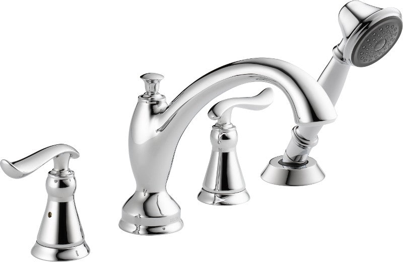 DELTA LINDEN T4794 ROMAN TUB FAUCET WITH HANDSHOWER TRIM