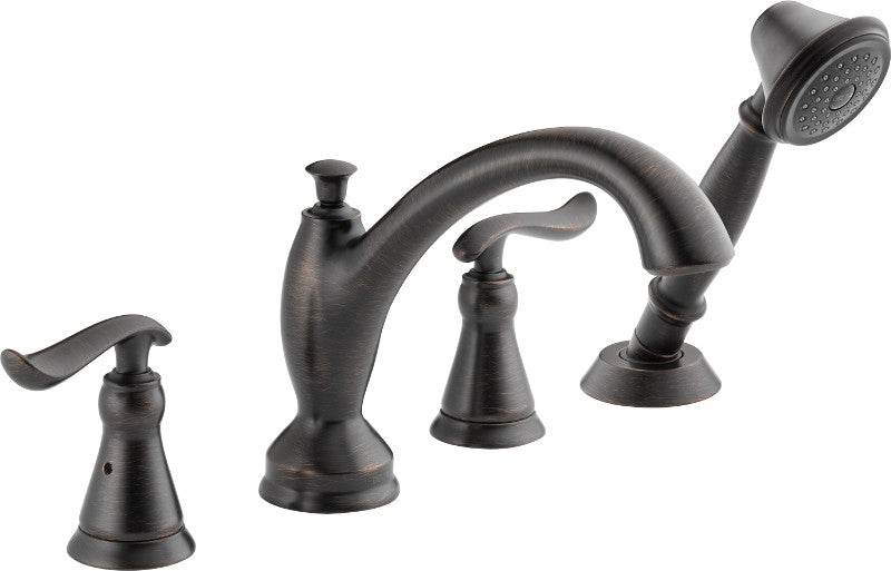 DELTA LINDEN T4794 ROMAN TUB FAUCET WITH HANDSHOWER TRIM