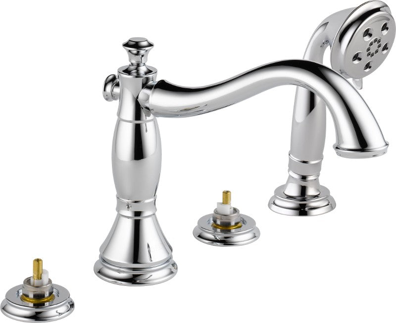 DELTA CASSIDY T4797-LHP ROMAN TUB W/ HAND SHOWER TRIM