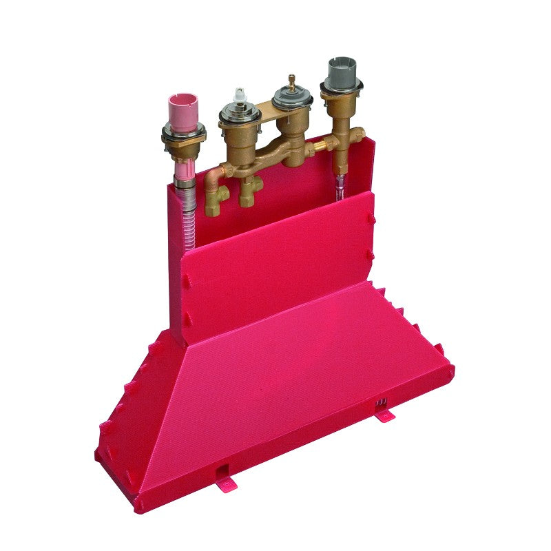 AXOR STARCK ORGANIC ROUGH, THERMOSTATIC 4 HOLE ROMAN TUB SET