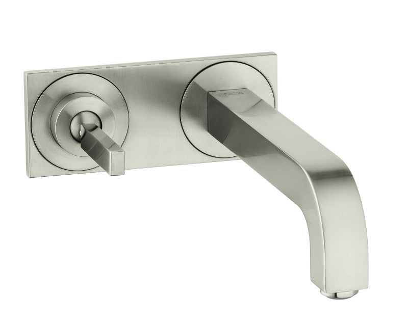 AXOR Citterio Wall Mounted Single Handle Lav Set With Baseplate