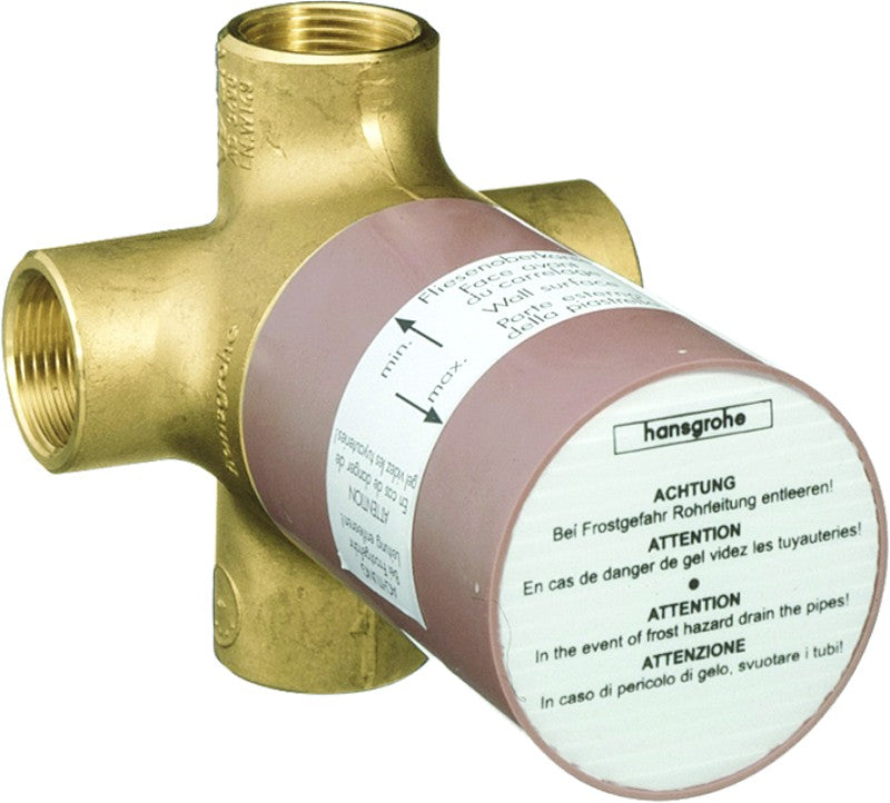 HANSGROHE ROUGH, QUATTRO GREEN 3-WAY DIVERTER VALVE