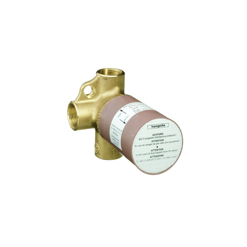 HANSGROHE ROUGH,TRIO SHUT-OFF & DIVERTERVALVE
