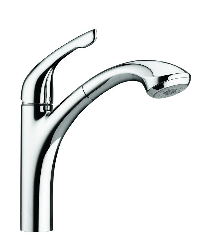 Hansgrohe 04076-1 Allegro Single Hole Kitchen Faucet Low Flow