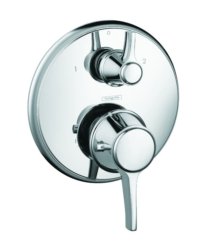 HANSGROHE METRIS C THERMOSTATIC TRIM W/VOLUME CONTROL & DIVERTER