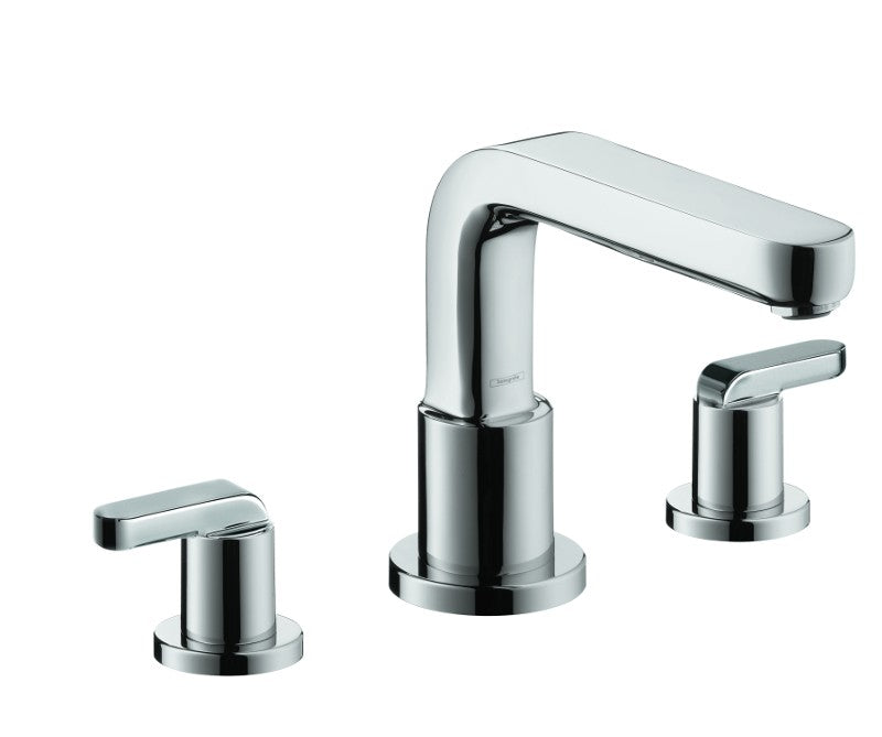 HANSGROHE METRIS S 3-HOLE ROMAN TUB SET LEVER