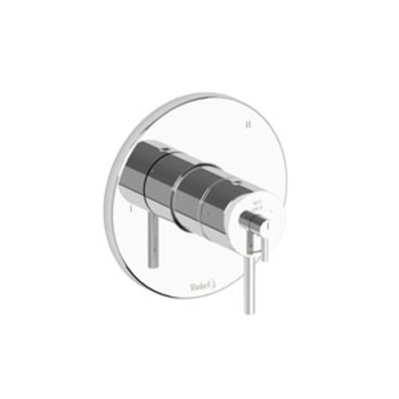 Riobel TGS45 3-way Type TP thermostaticpressure balance coaxial valve trim (Without Rough-in)