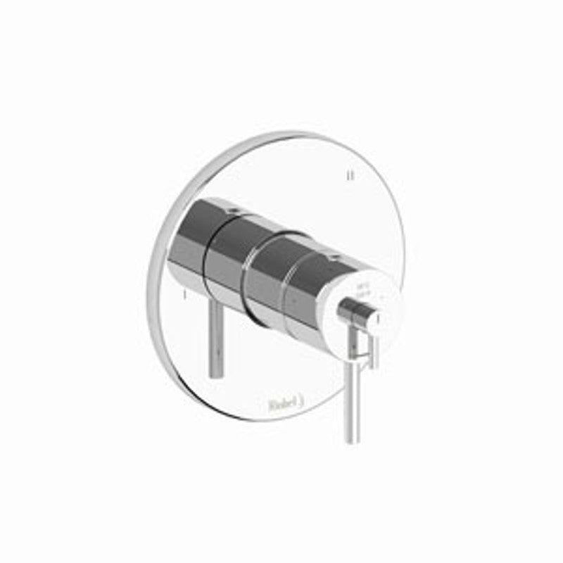 Riobel TVSTM45 3-way Type TP thermostaticpressure balance coaxial valve trim (Without Rough-in)