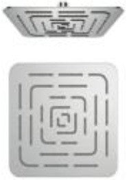 Empyrean SQ80  8" Stainless Steel Square Shower Head
