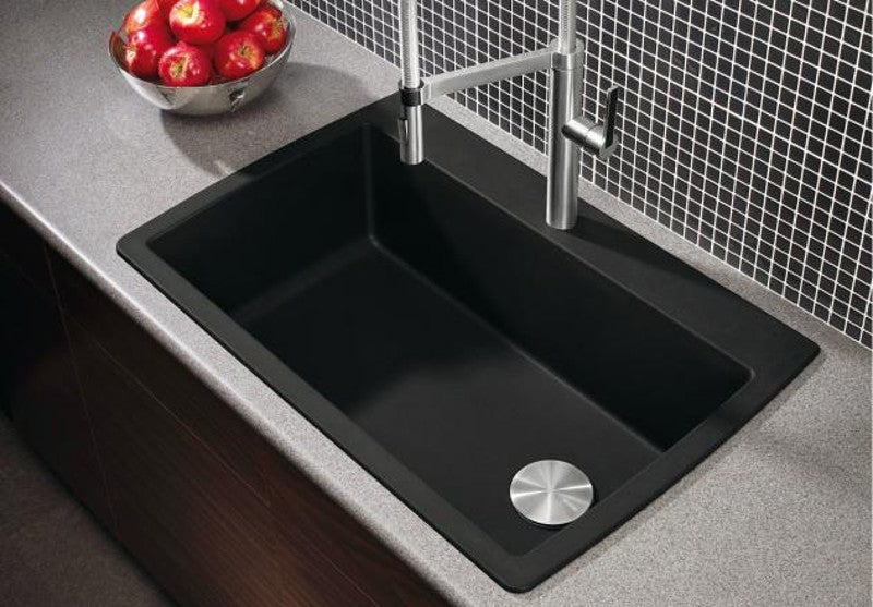 BLANCO DIAMOND SUPER SINGLE SILGRANIT ANTHRACITE