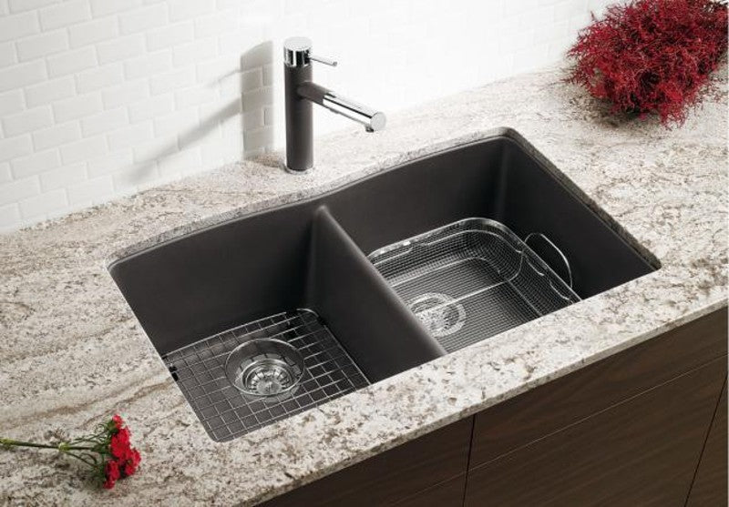 BLANCO DIAMOND U 2 SILGRANIT, ANTHRACITE
