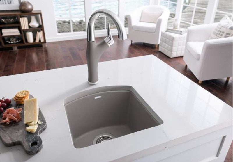 BLANCO DIAMOND MINI SILGRANIT, CINDER