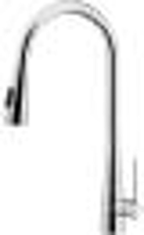 Blanco Ice Pull Down Dual Spray Chrome