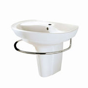 American Standard Ravenna 4-Inch Centerset Wall-Hung Sink and Semi-Pedestal Leg Combination
