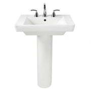 American Standard Boulevard Center Hole Only Pedestal Sink Top and Leg Combination