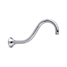 American Standard Rain 12-Inch Wall Mount Shepherd's Hook Rain Showerhead Arm