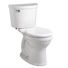 American Standard Champion Pro Two-Piece 1.28 gpf/4.8 Lpf Chair Height Round Front Toilet Less Seat