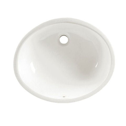 American Standard Ovalyn Small Under Counter Sink With Glazed Underside